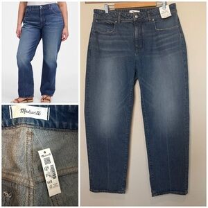 Madewell The Curvy Longline Straight Jean